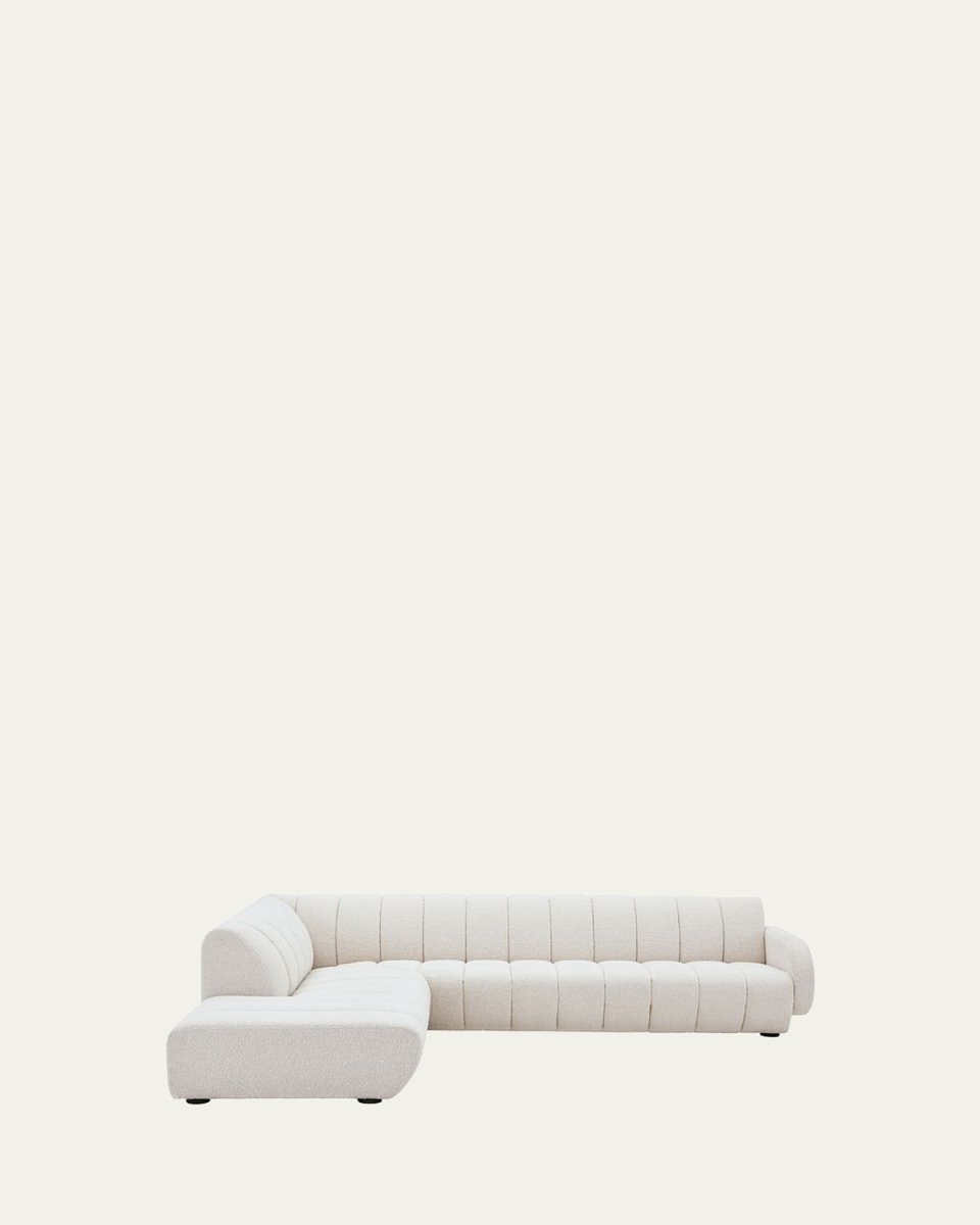 Brigitte Left-Arm Facing Sectional, Olympus Oatmeal